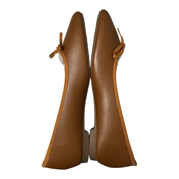 C.Paravano Bowknot Nallet Flats - Picture 5 of 13